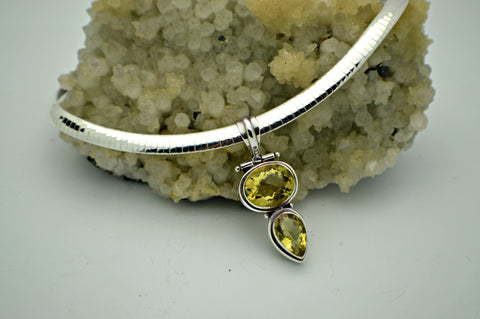 Faceted Citrine