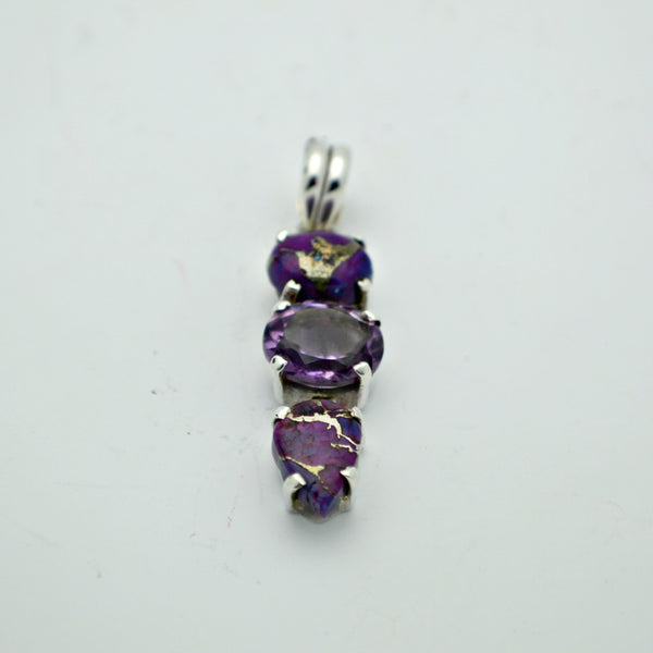 Purple Turquoise and Amethyst