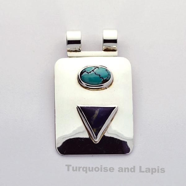 Angles in Turquoise and Lapis
